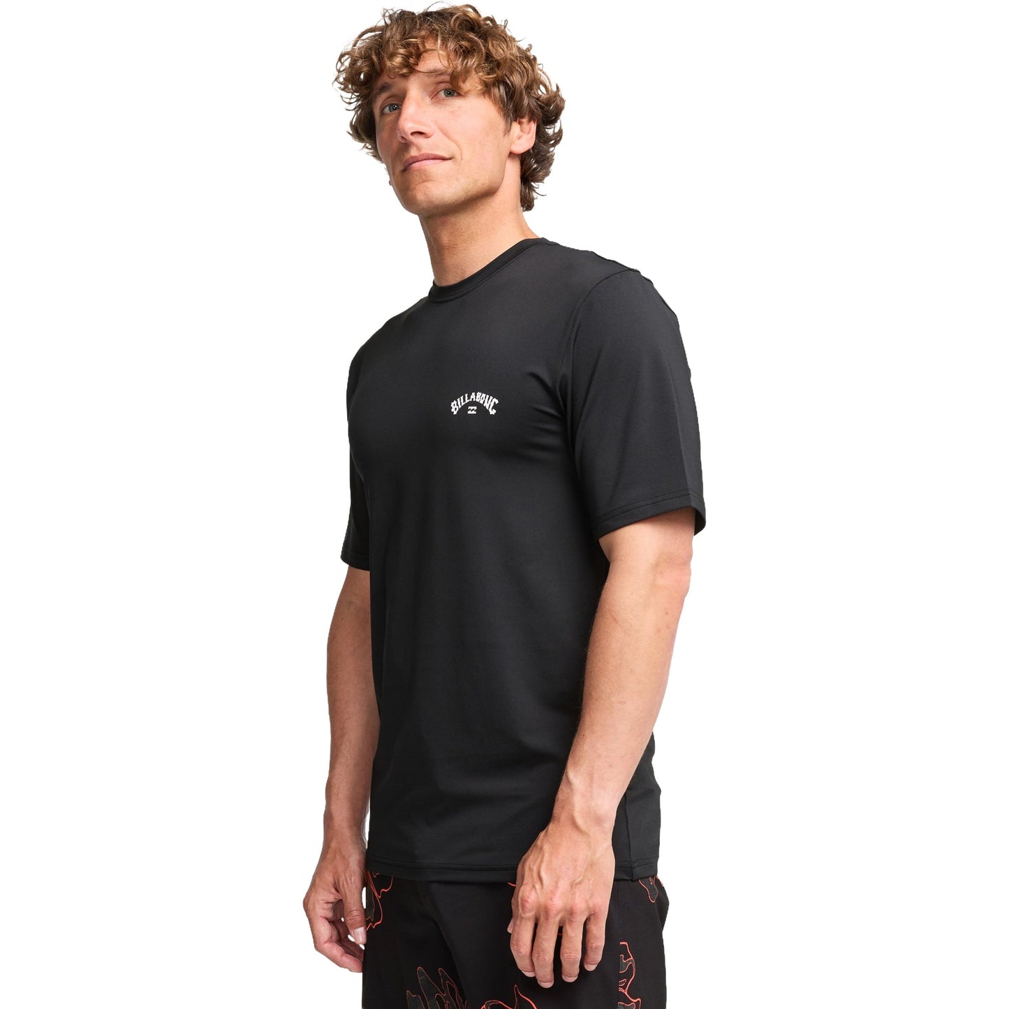 Billabong Mens Arch Wave 50+ UPF Short Sleeve Rash Vest