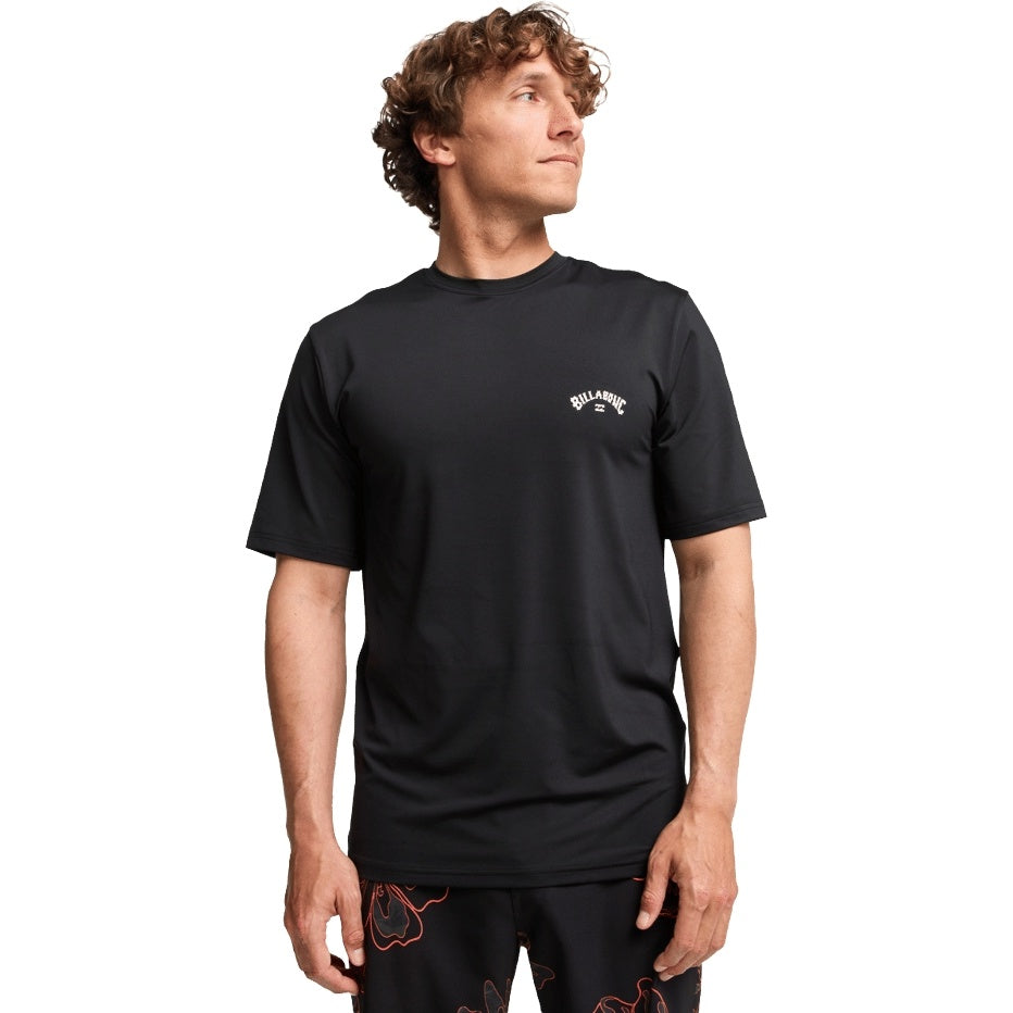 Billabong Mens Arch Wave 50+ UPF Short Sleeve Rash Vest