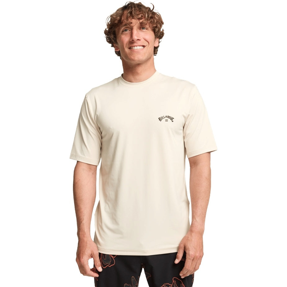 Billabong Mens Arch Wave 50+ UPF Short Sleeve Rash Vest