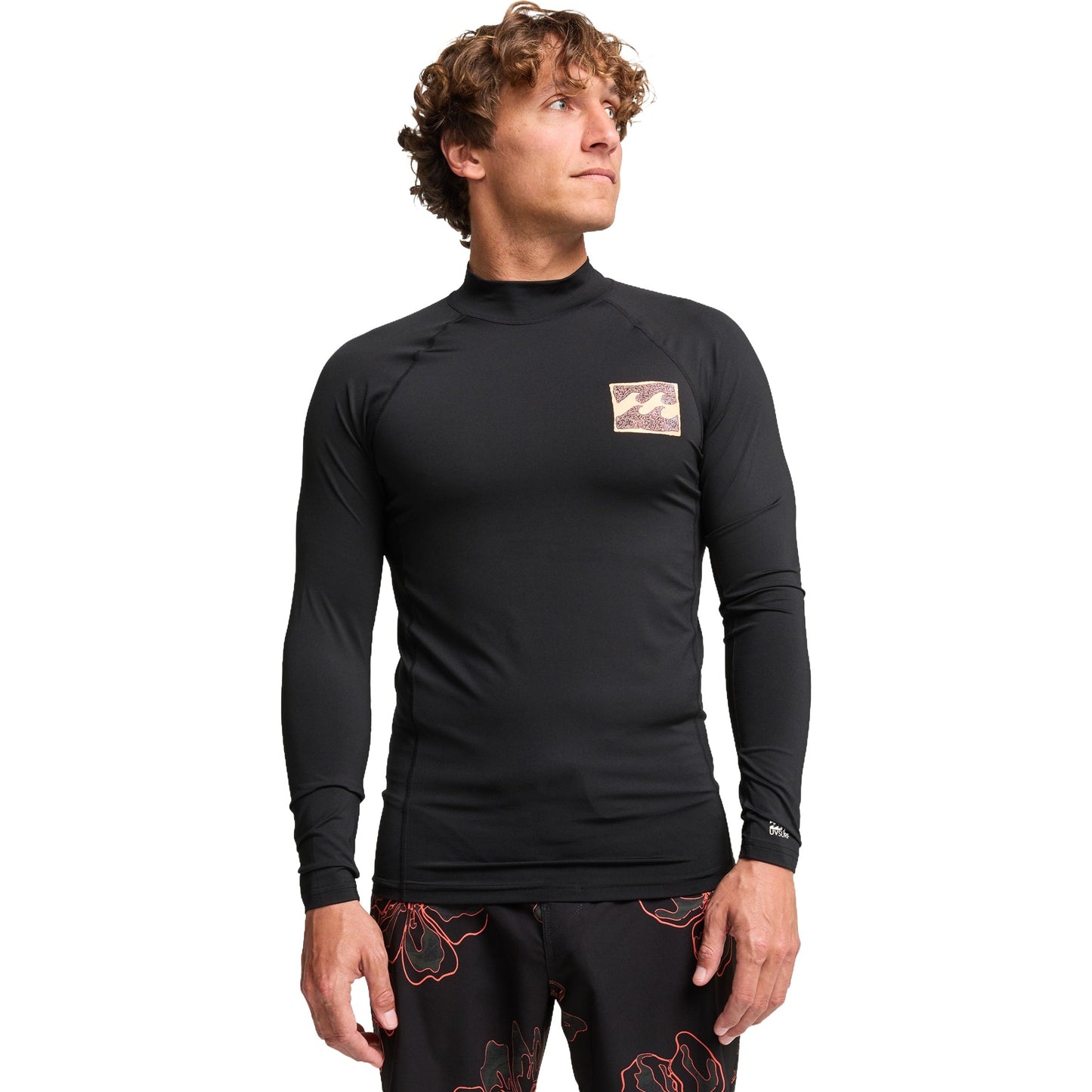 Billabong Mens Re Issue 50+ UPF Long Sleeve Rash Vest