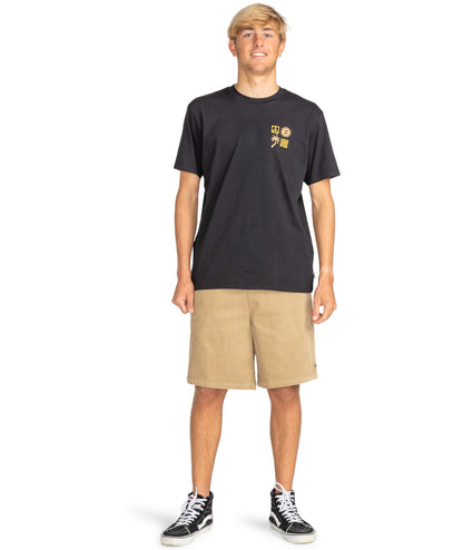 Billabong Mens Side Shot Short Sleeve T-Shirt