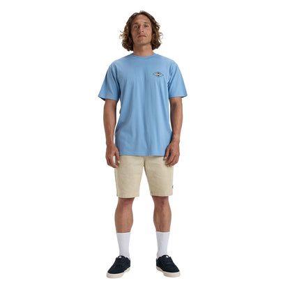 Billabong Mens Crayon Wave Short Sleeve T-Shirt
