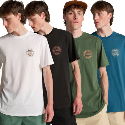 Billabong Mens Rotor Short Sleeve T-Shirt