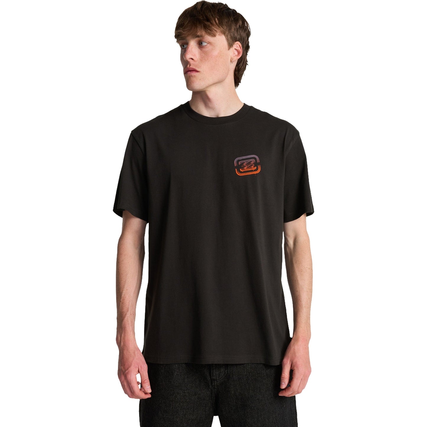 Billabong Mens Crayon Wave Short Sleeve T-Shirt