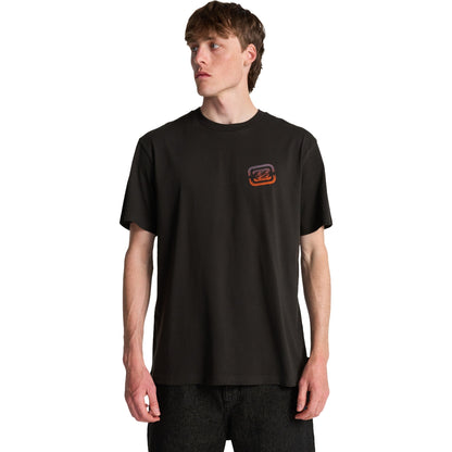 Billabong Mens Crayon Wave Short Sleeve T-Shirt