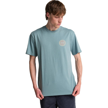 Billabong Mens Crayon Wave Short Sleeve T-Shirt