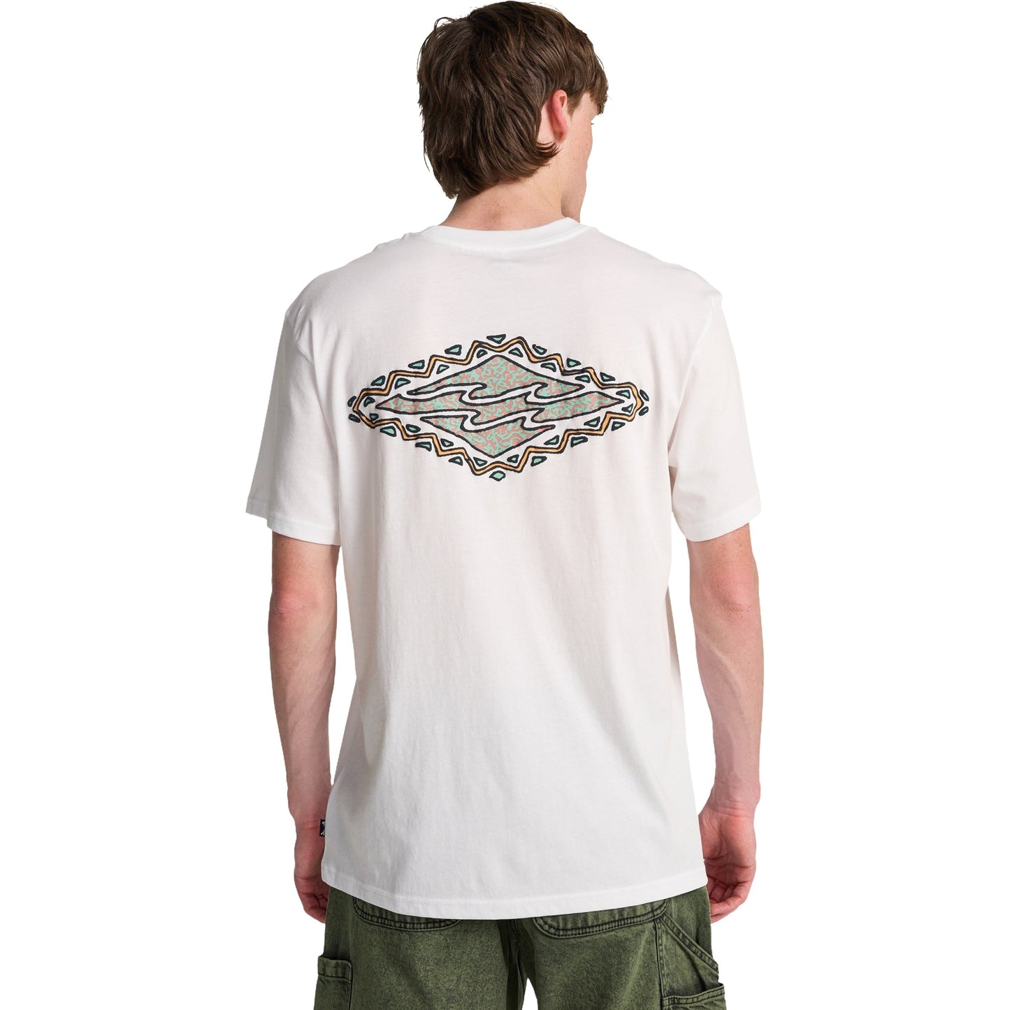 Billabong Mens Crayon Wave Short Sleeve T-Shirt