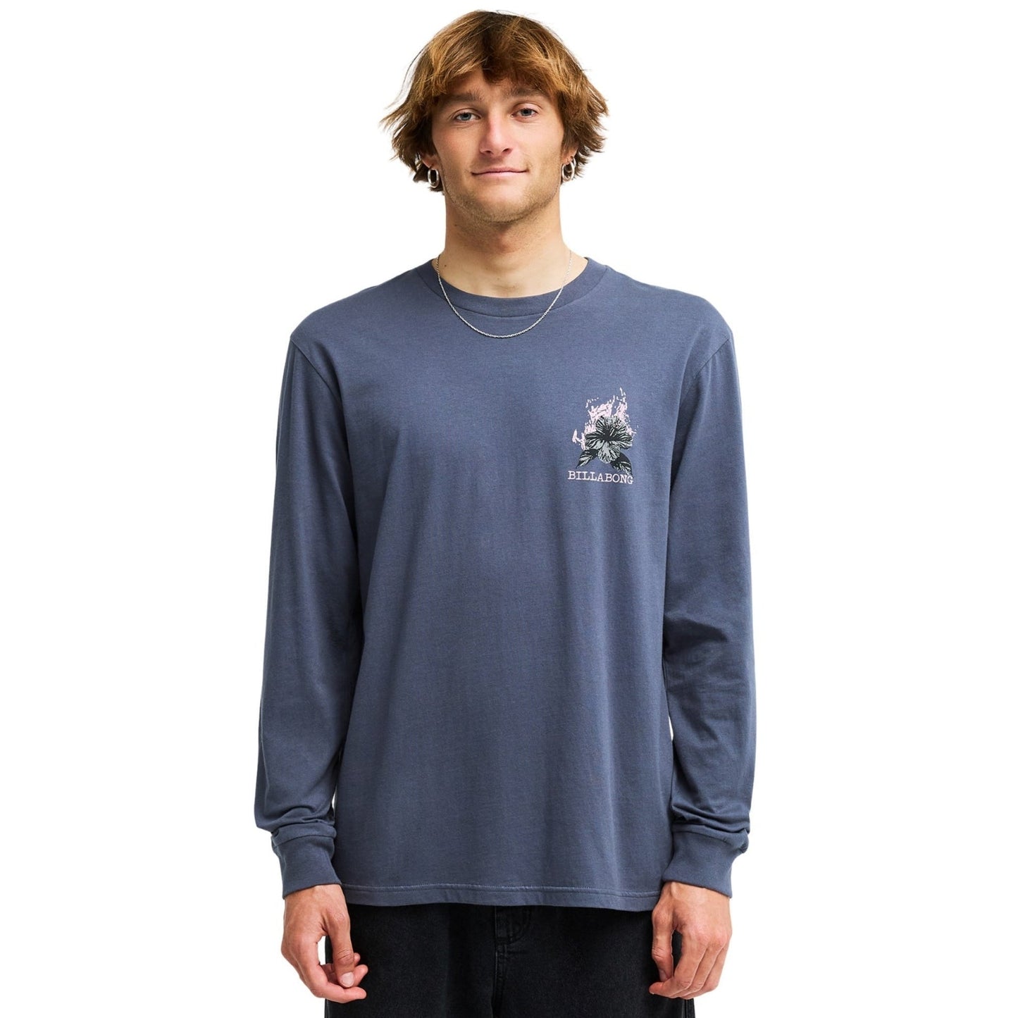 Billabong Mens Retro Poster Long Sleeve T-Shirt