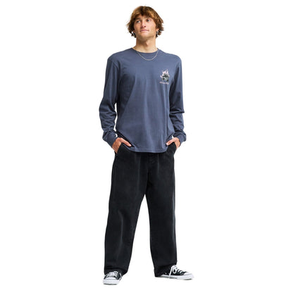 Billabong Mens Retro Poster Long Sleeve T-Shirt