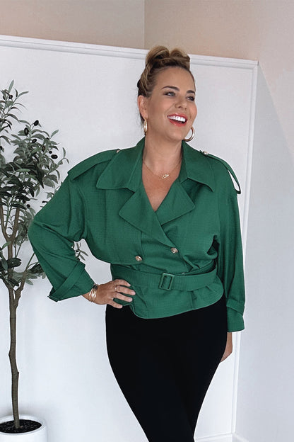 Forest Textured Crop Trench Green S
