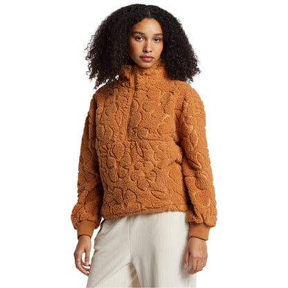 Billabong Womens Time Off Half Zip Polar Fleece