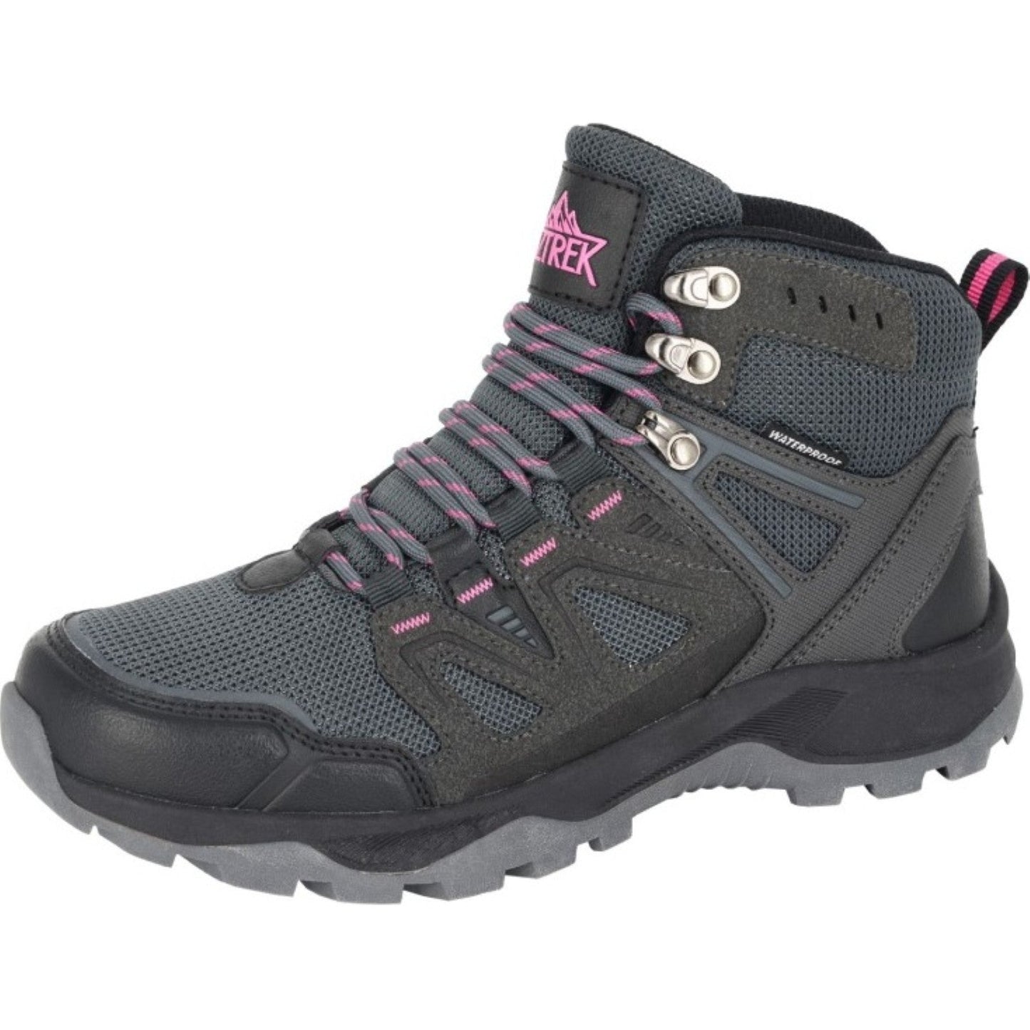 Aztrek Womens Caledonia Waterproof Ankle Walking Boots - Grey