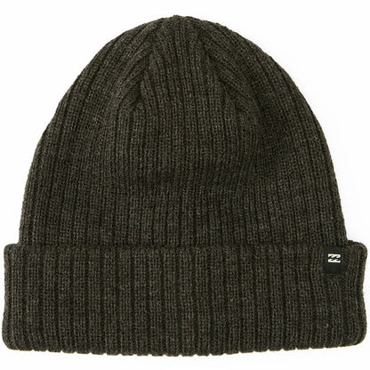 Billabong Mens Acade Fine Knit Cuffed Beanie Hat