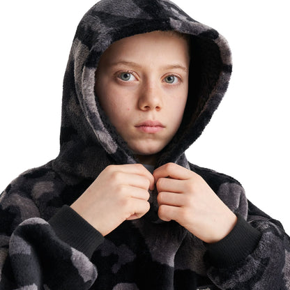 Bench Kids Ossit Hooded Fleece Wearable Blanket