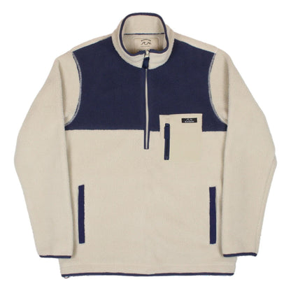 Bleubird Adult Polar Half Zip Mid Pile Sherpa Fleece