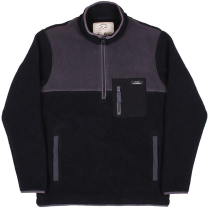 Bleubird Adult Polar Half Zip Mid Pile Sherpa Fleece