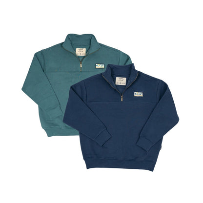 Bleubird Bracken Quarter Zip Sweatshirt