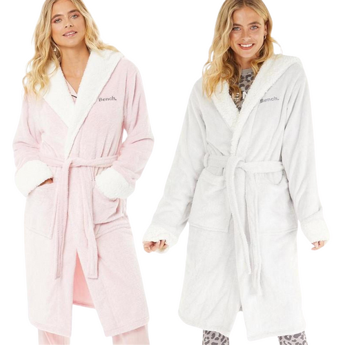 Bench Womens Rhiannon Hooded Dressing Gown