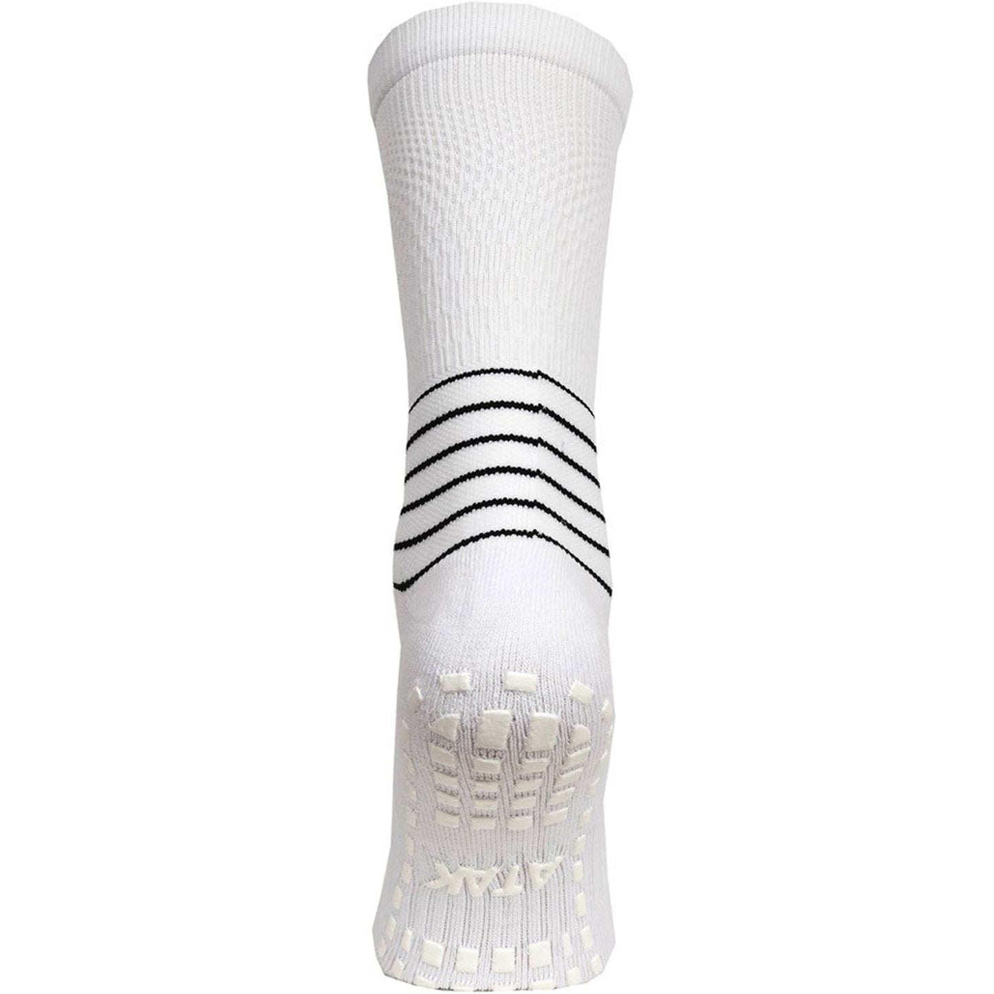 Atak Mens C-Grip Mid Leg Compression Football Socks - White