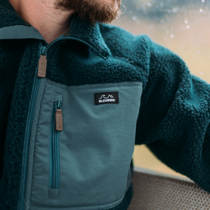 Bleubird Polar Pullover Sherpa Fleece