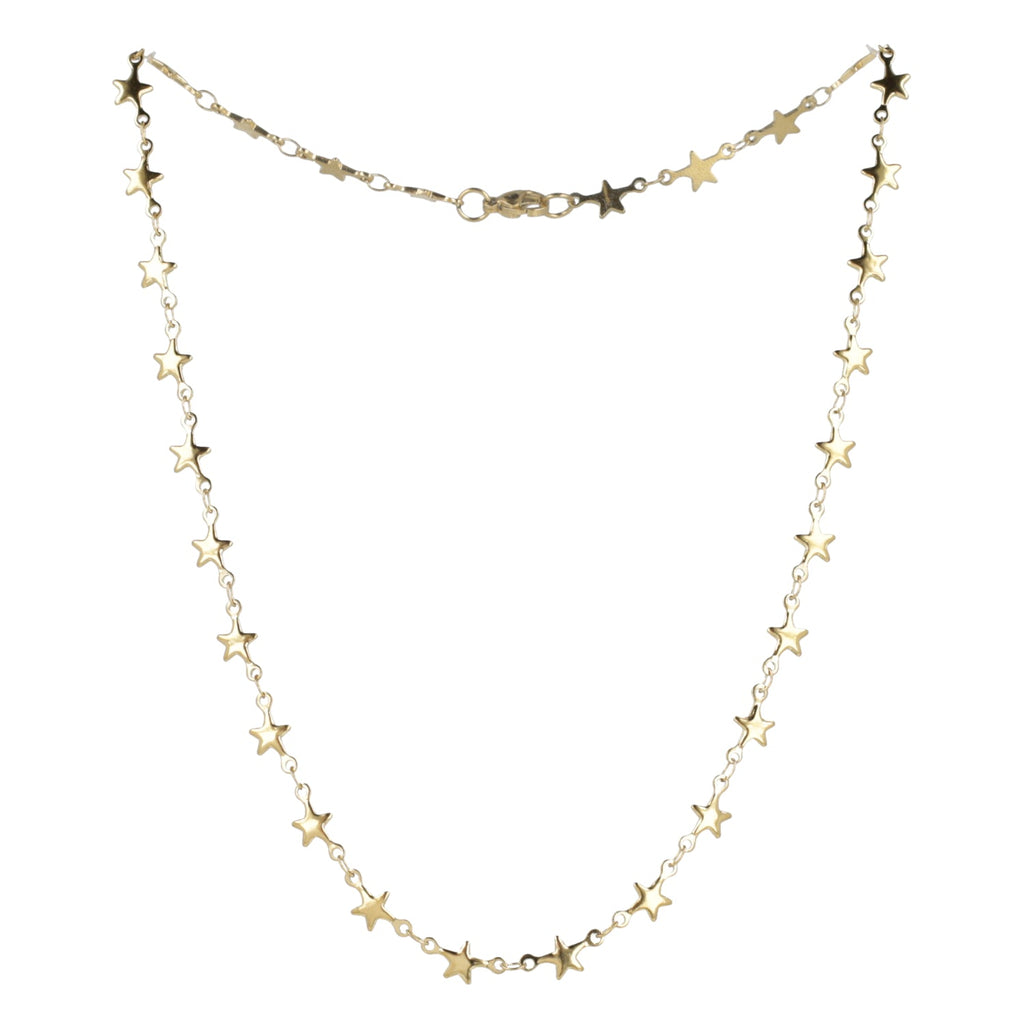 Star Necklace (Gold Plated)