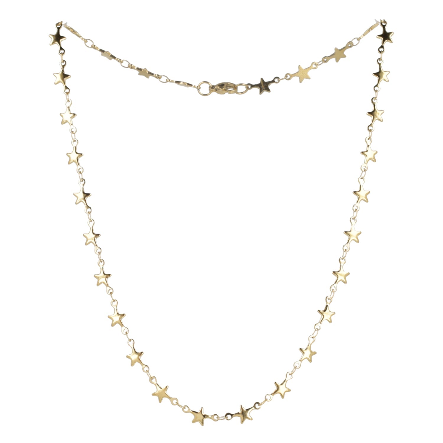 Star Necklace (Gold Plated)