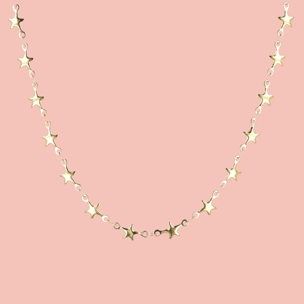 Star Necklace (Gold Plated)