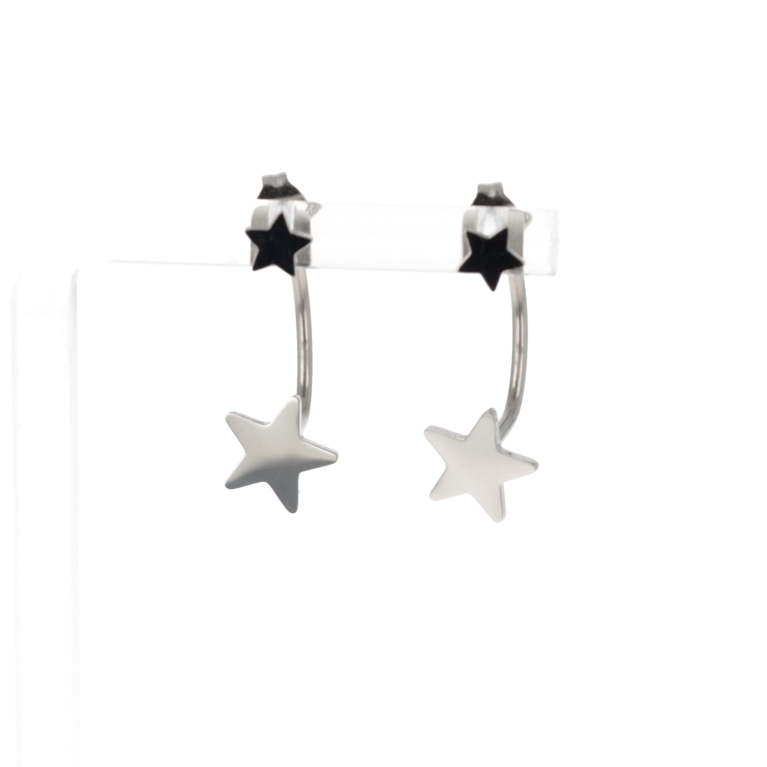 Star Ear Jacket Earrings