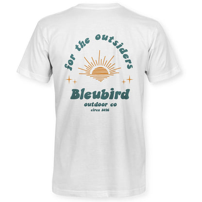 Bleubird Unisex Outsider Short Sleeve T-Shirt
