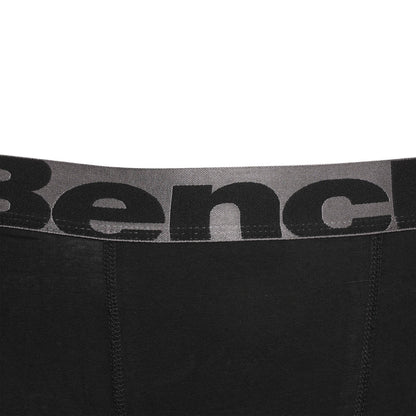 Bench Mens Tizzard 3 Pack Logo Waistband Boxer Shorts